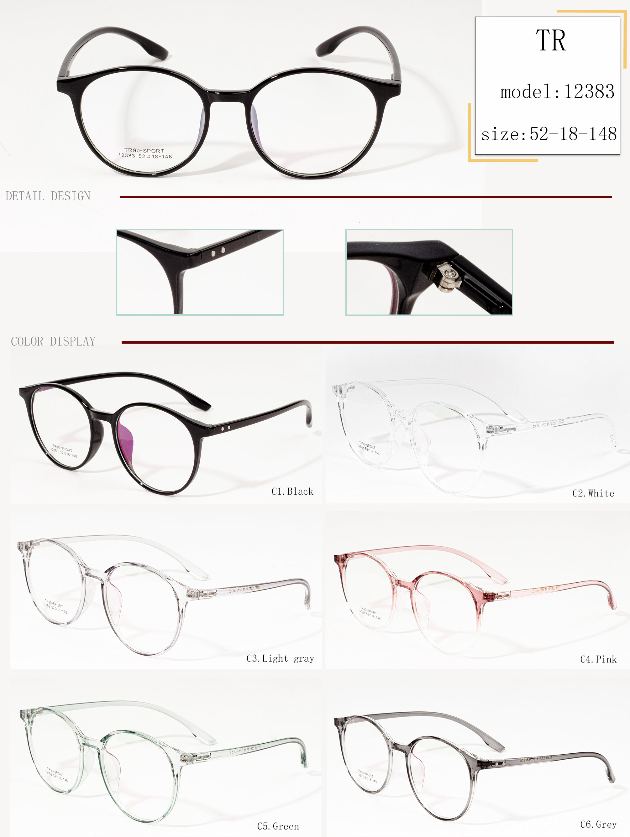 dúdlike brille frames