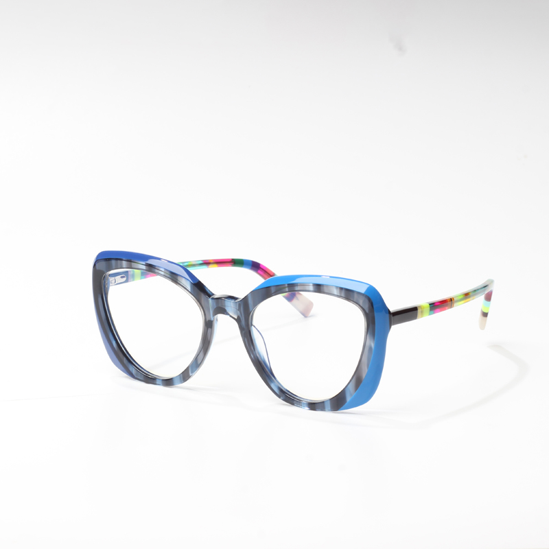 Färgglada modedesigner Acetate glasögon