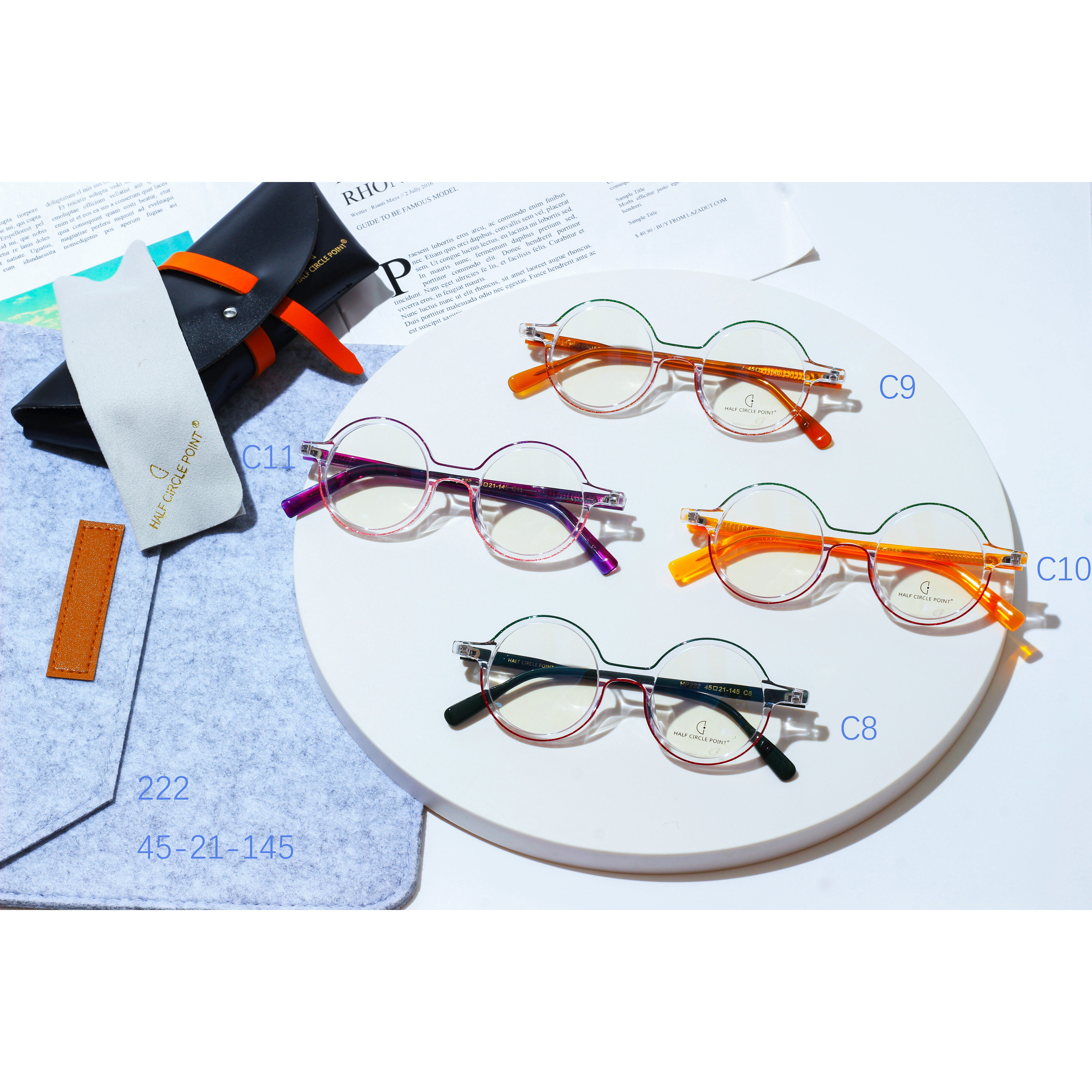 Qalîteya Bilind a Acetate Optical Glasses Frame (2)