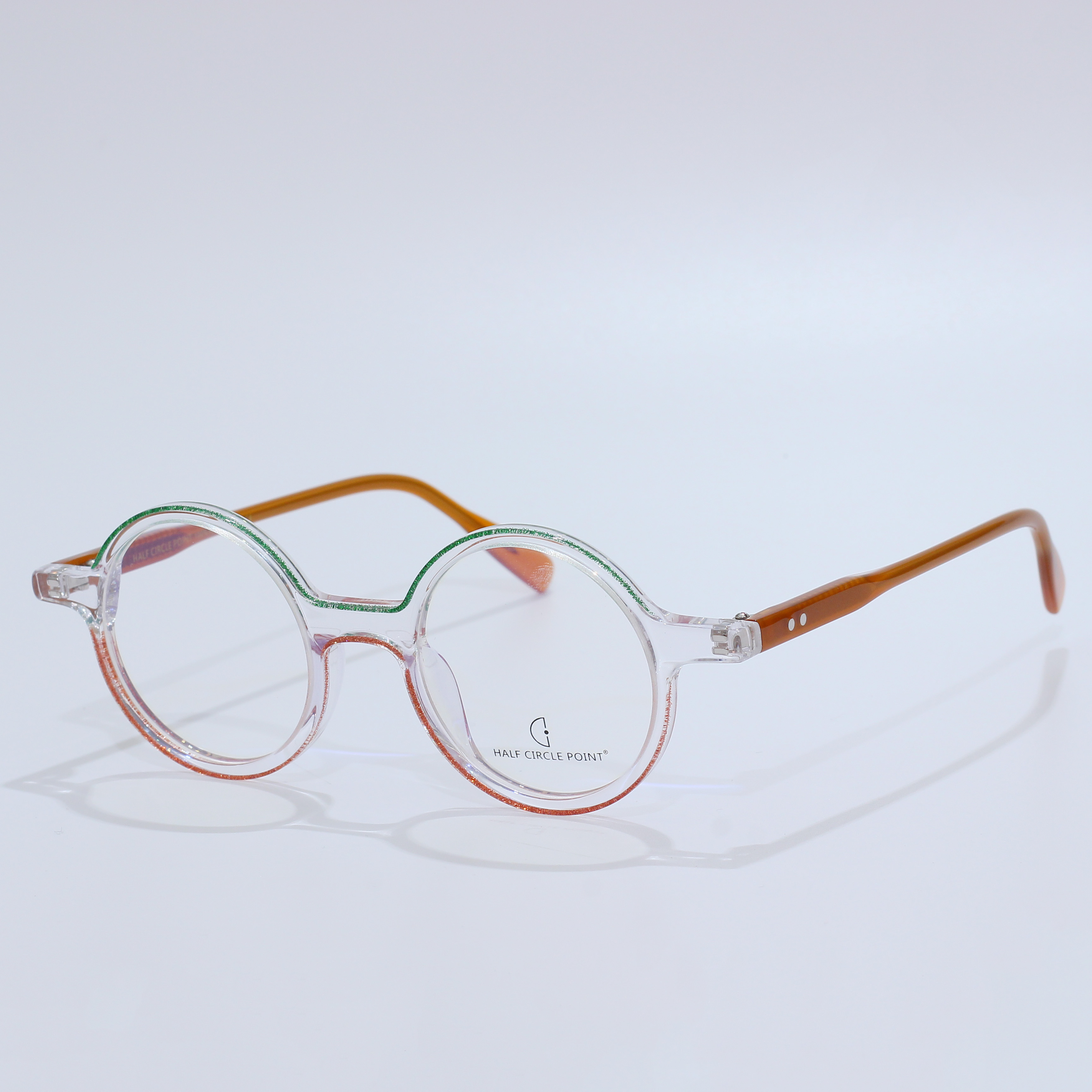 Kiʻekiʻe ʻO ka Acetate Optical Prescription Glasses Frame (5)