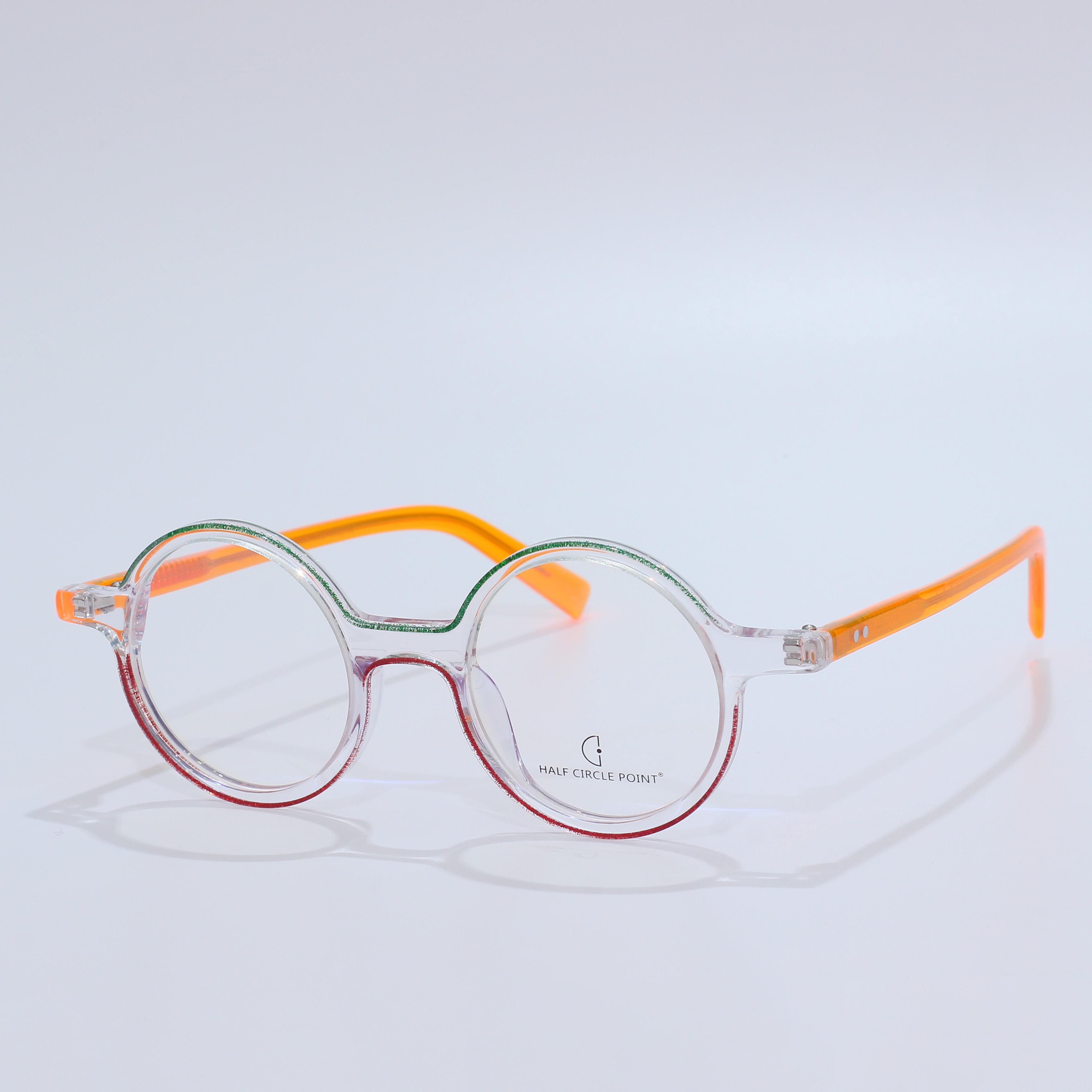 Kiʻekiʻe ʻO ka Acetate Optical Prescription Glasses Frame (6)