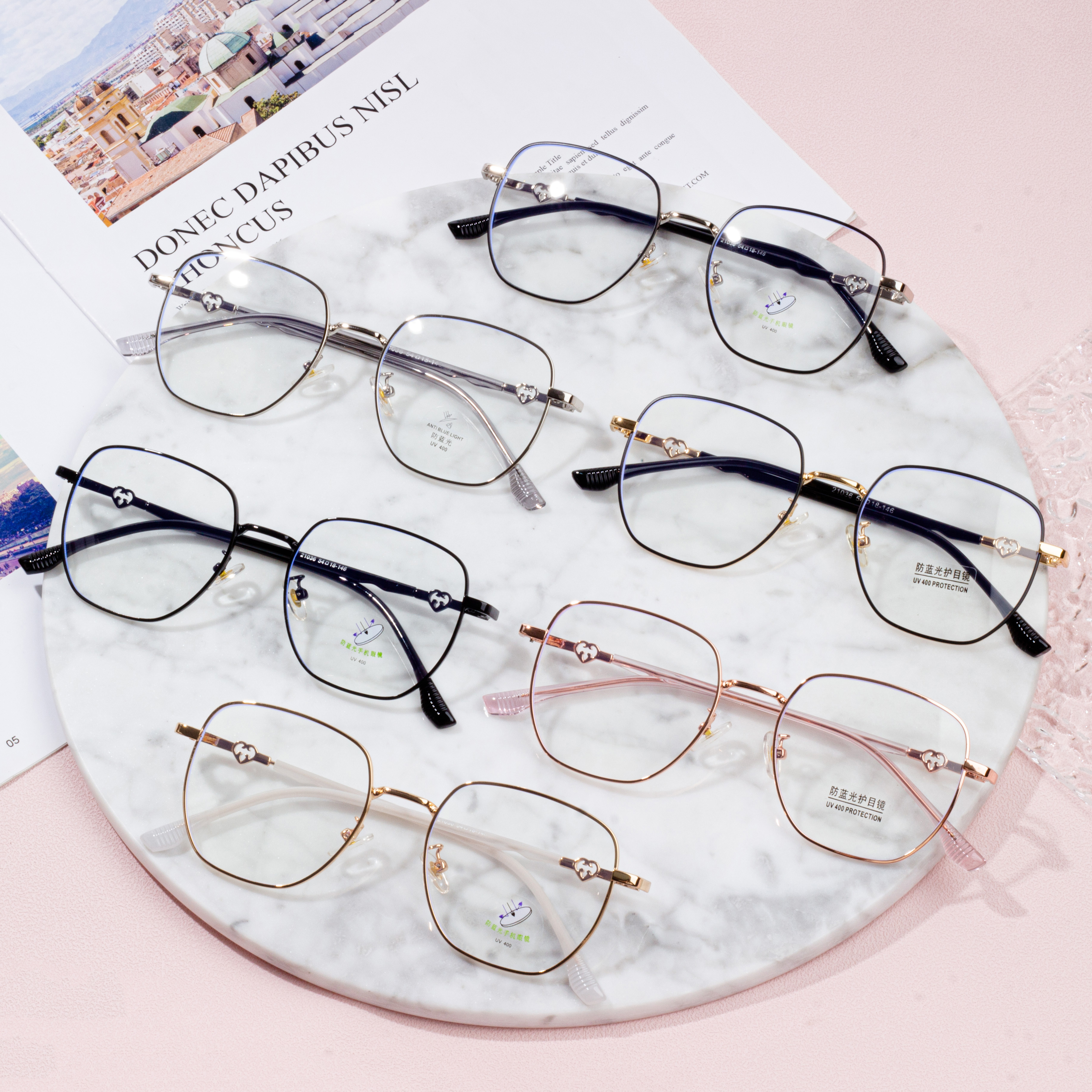 metal eyeglass frames