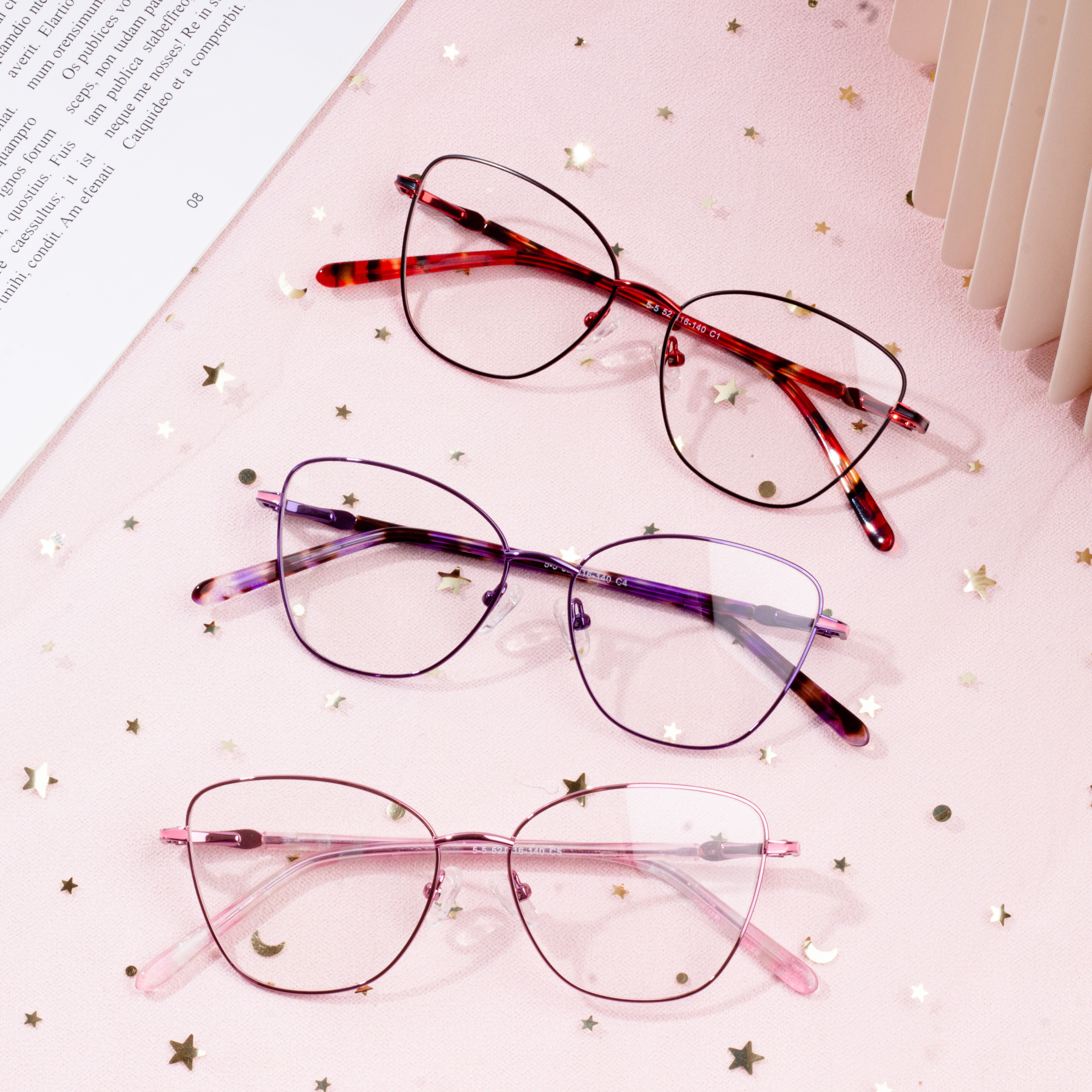 Fancy eyeglass awọn fireemu