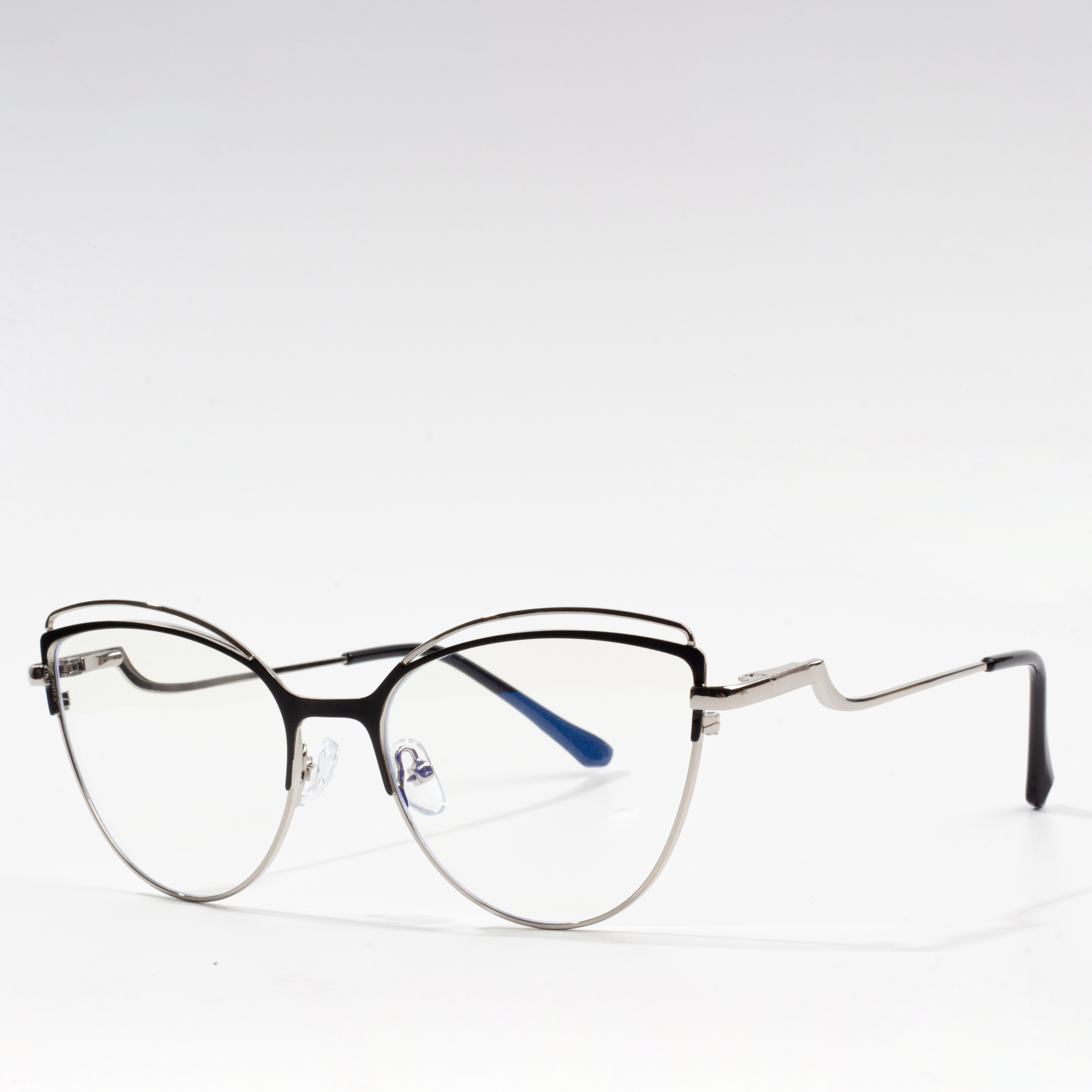 gold framed eyeglasses