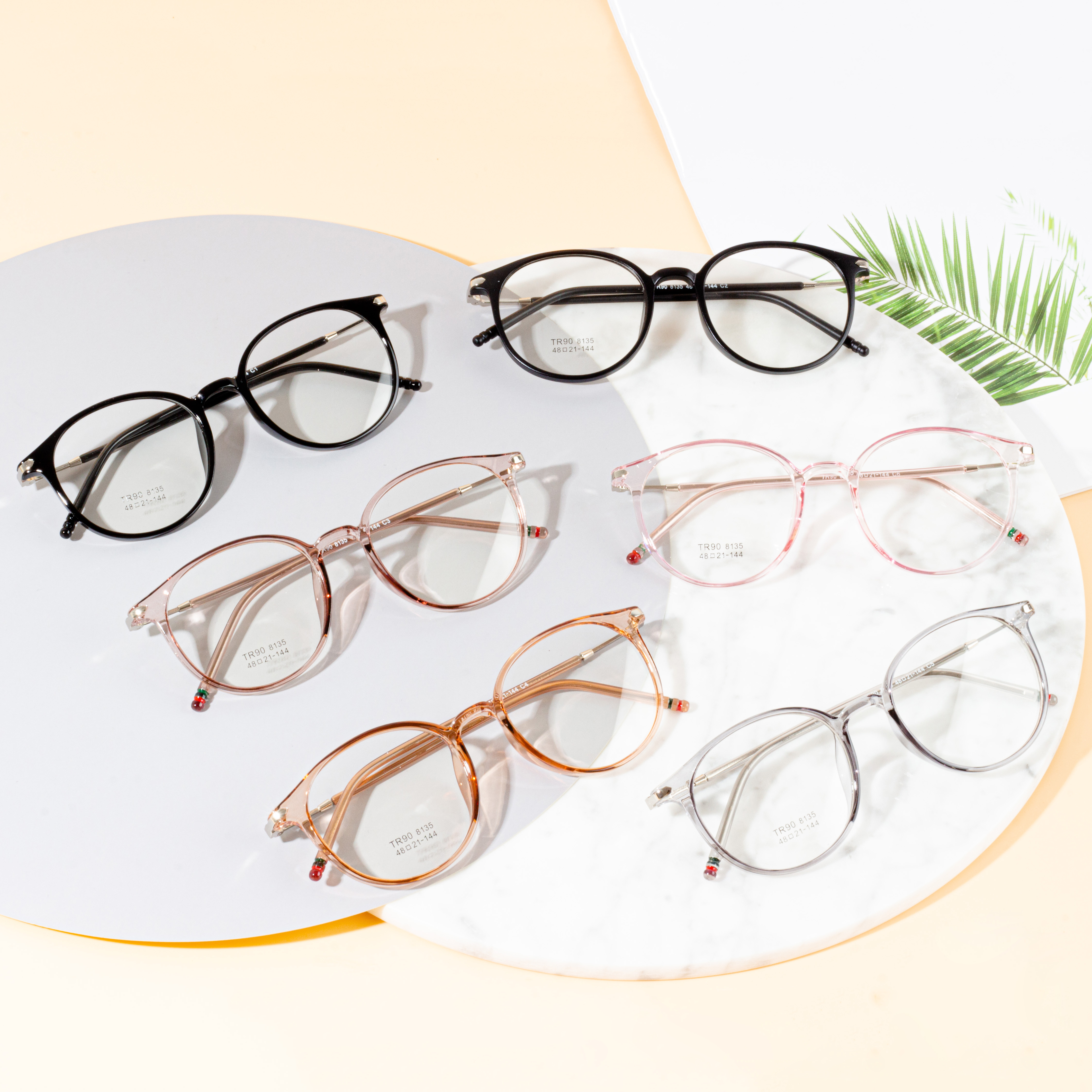 clear eyeglass frames womens