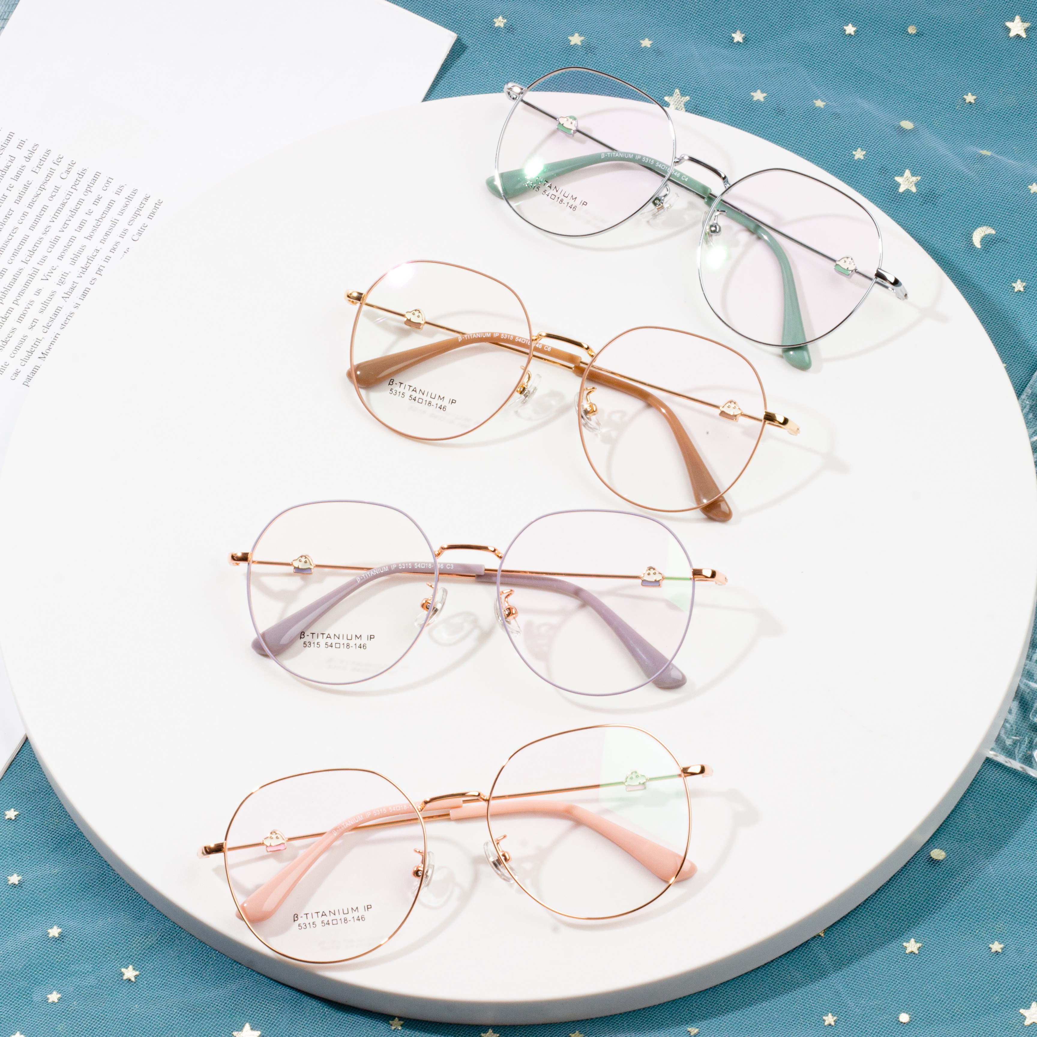 eyeglasses titanium frames