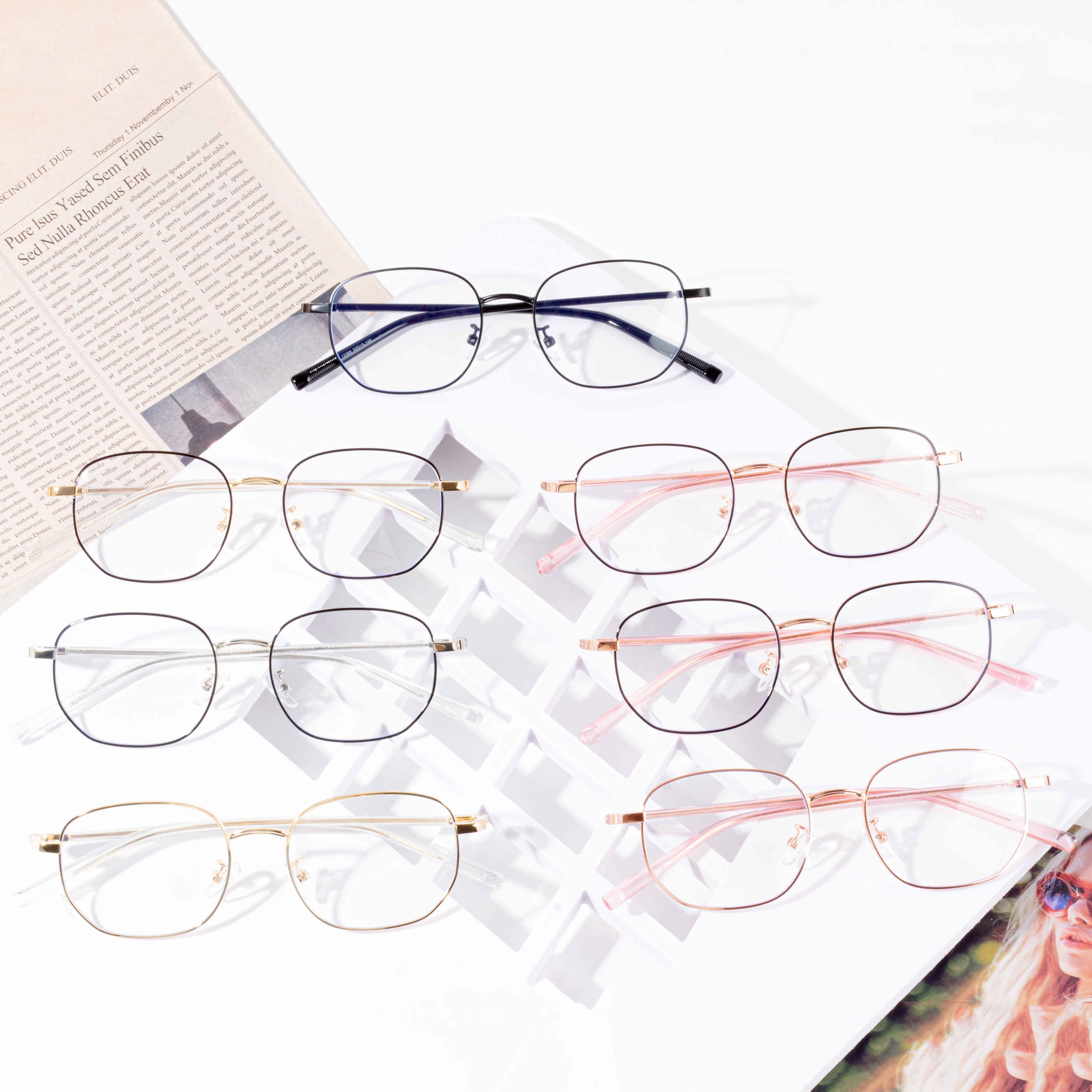 types of eyeglass frames