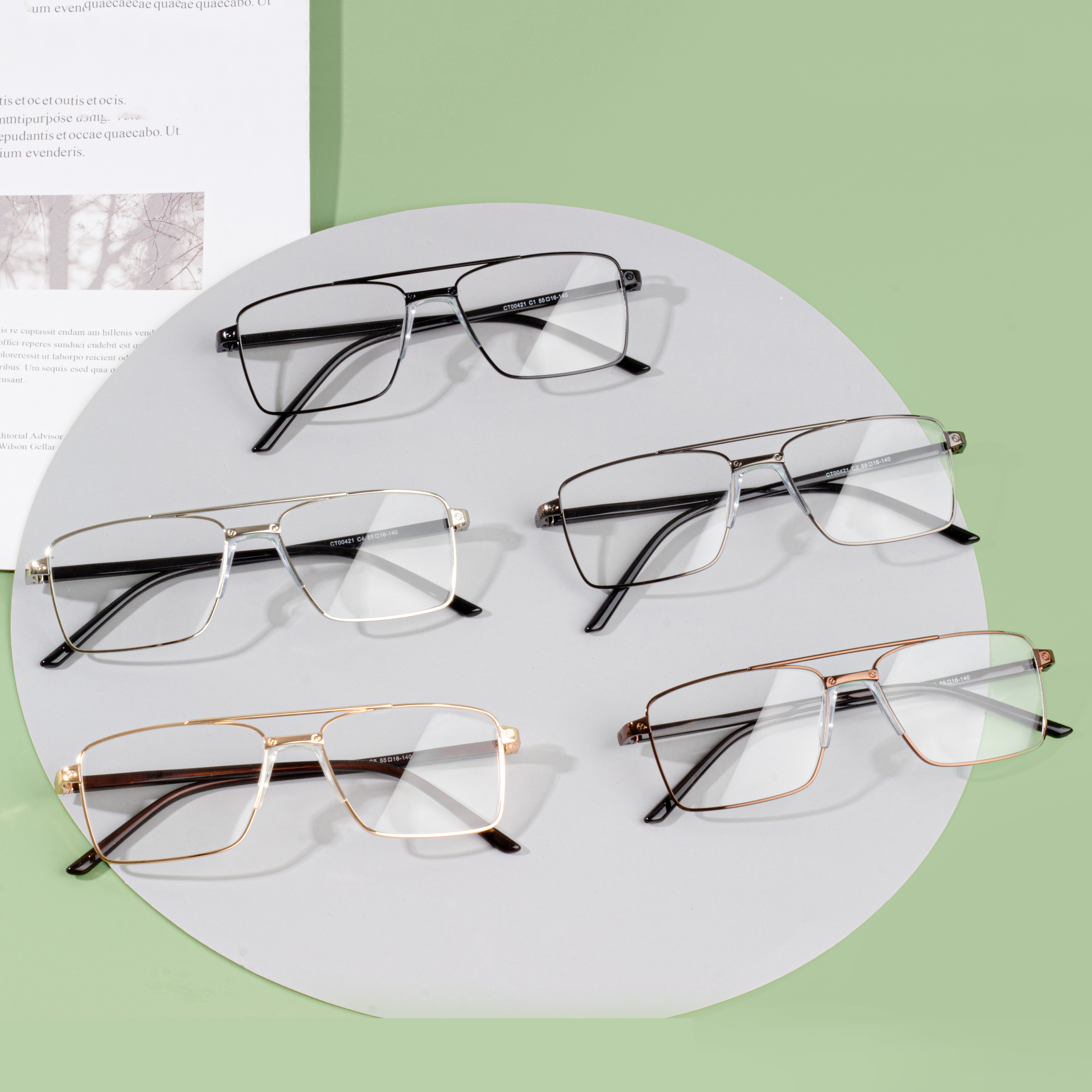 clear eyeglass frames