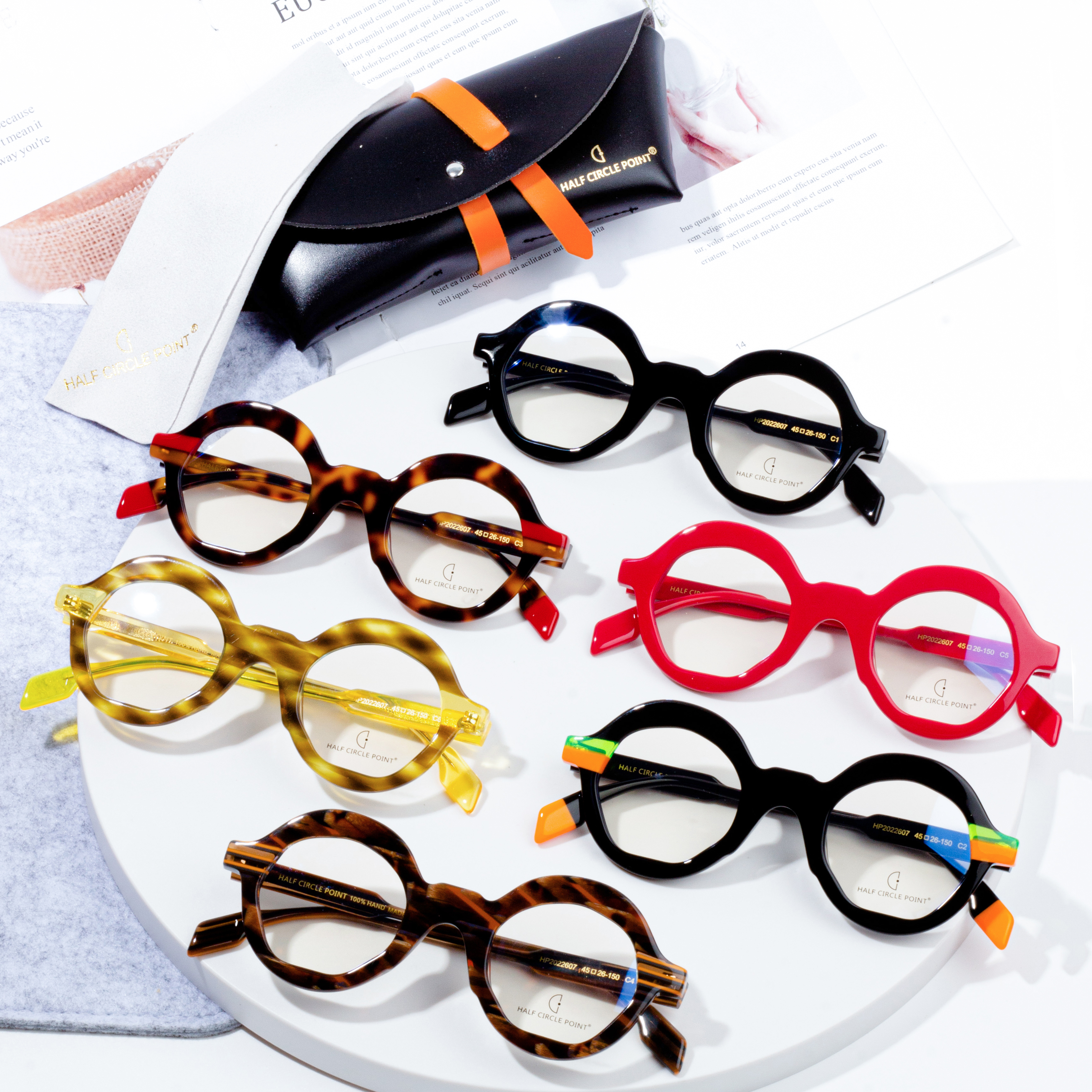 acetate eyeglass frames