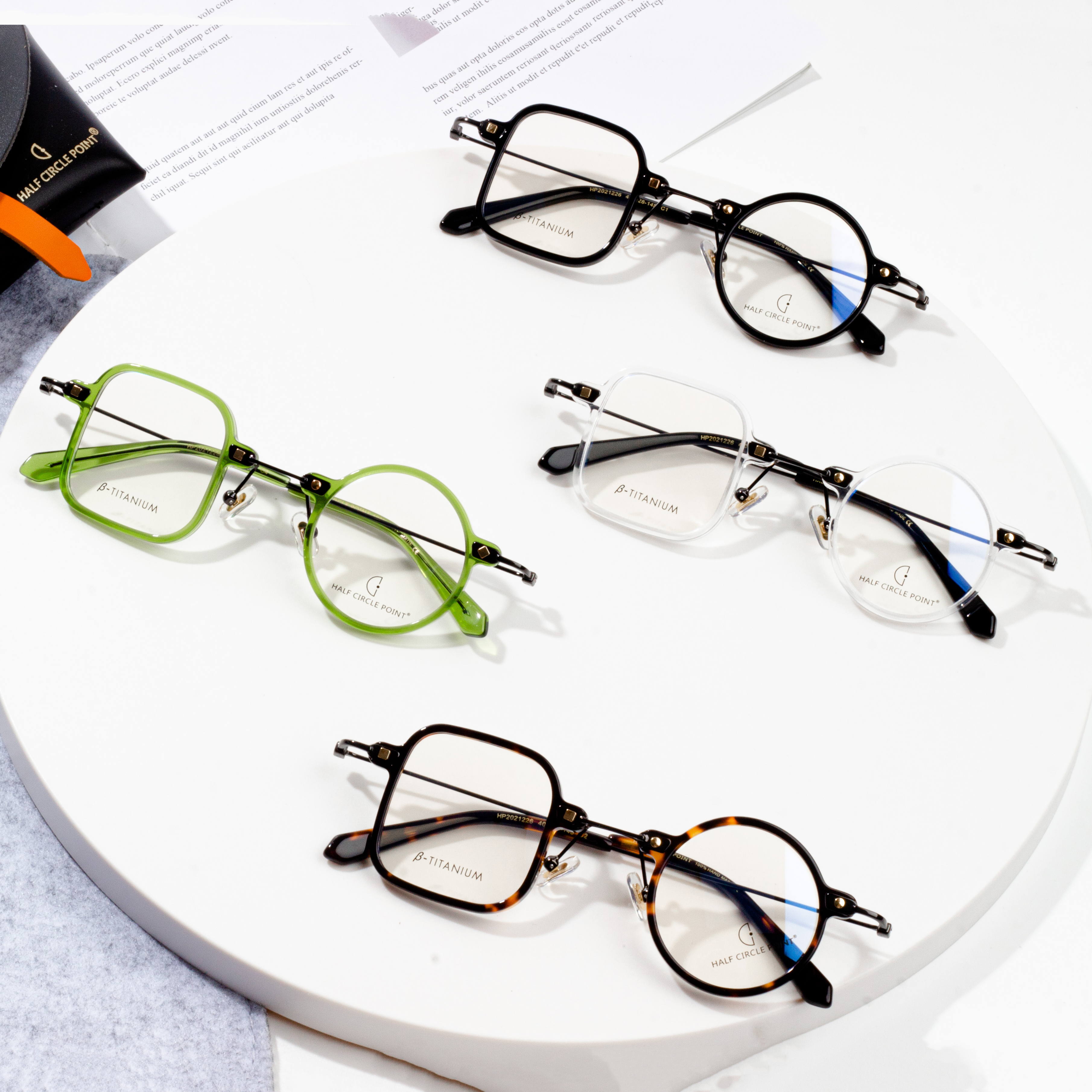 acetate glasses frame