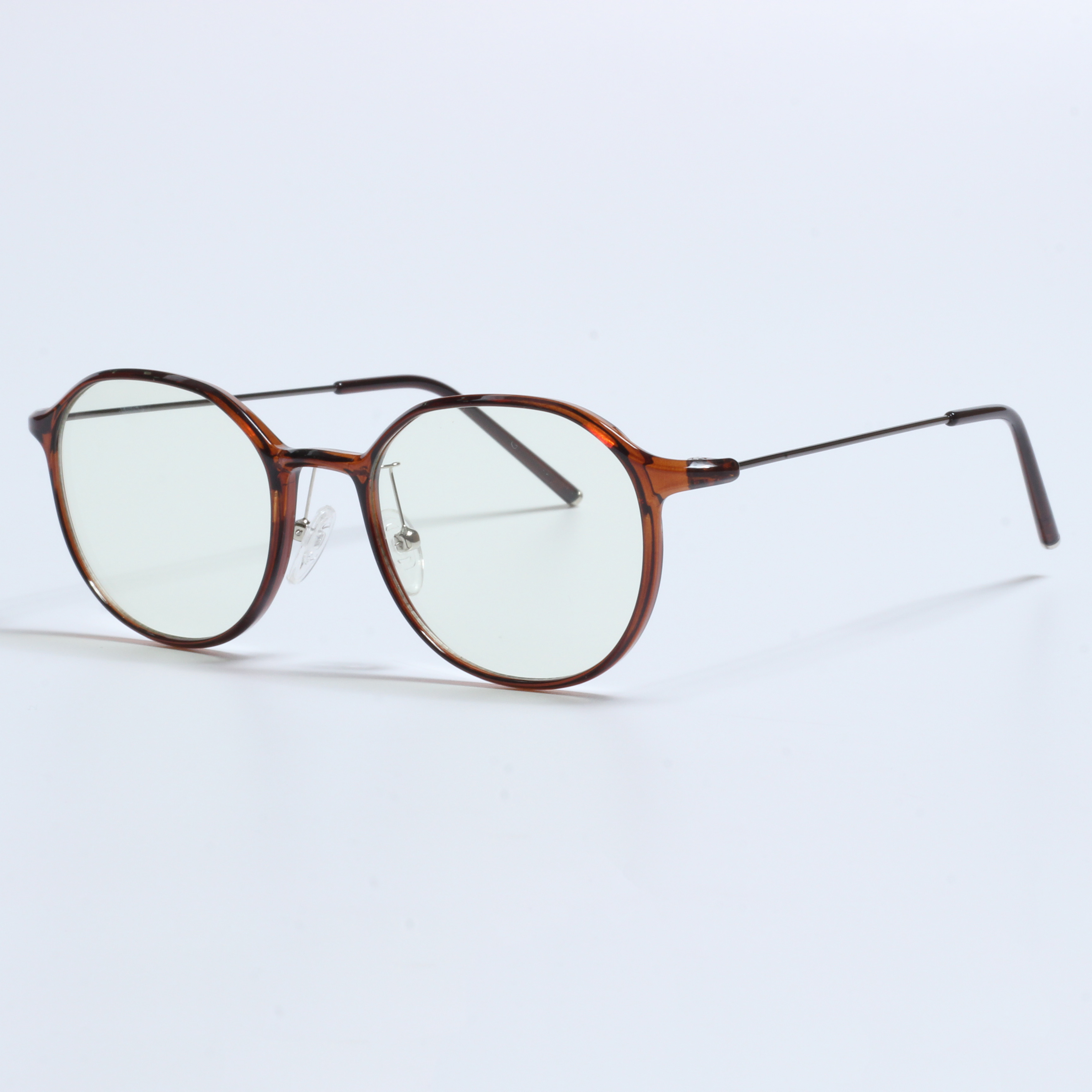 Vintage Thick Gafas Opticas De Hombres läpinäkyvät TR90 kehykset (8)