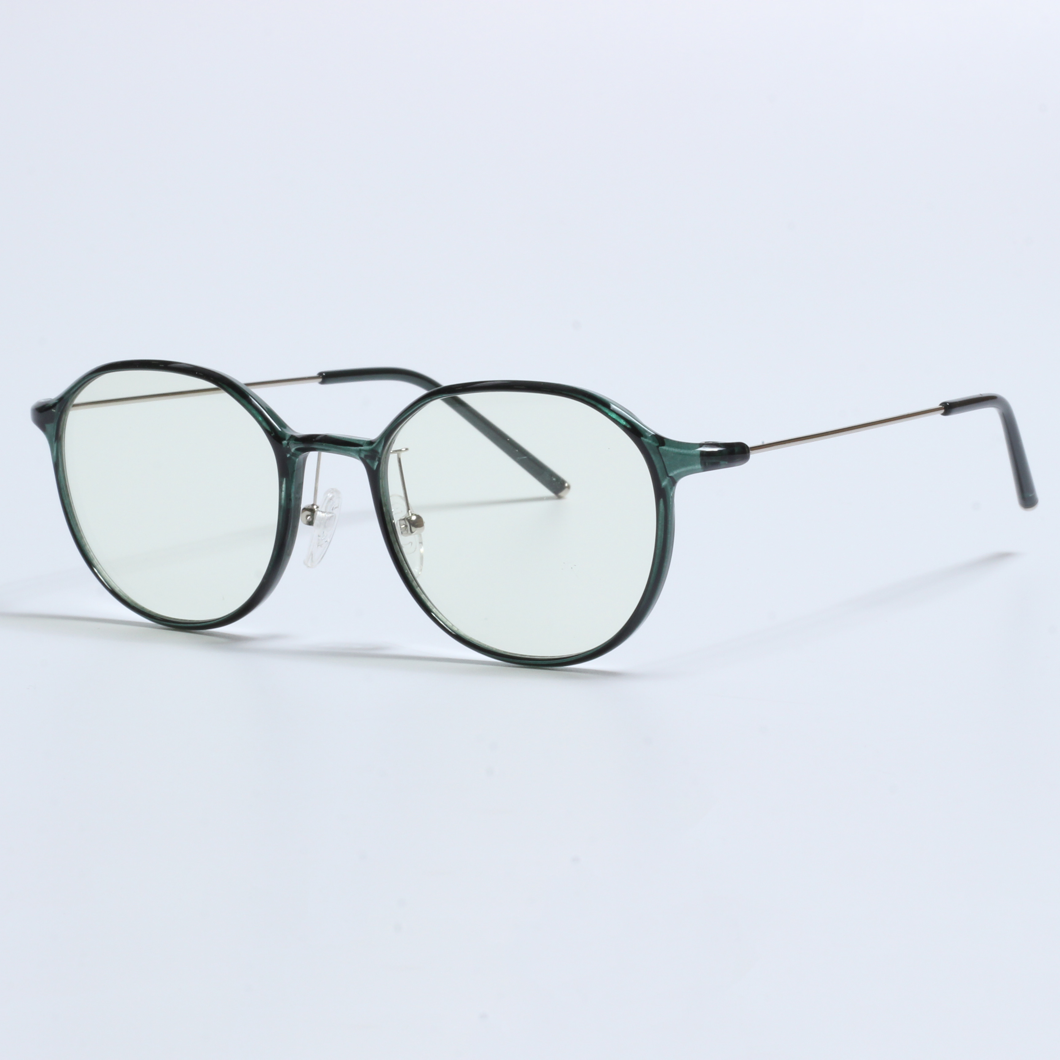 ヴィンテージ 厚い Gafas Opticas De Hombres 透明 TR90 フレーム (9)