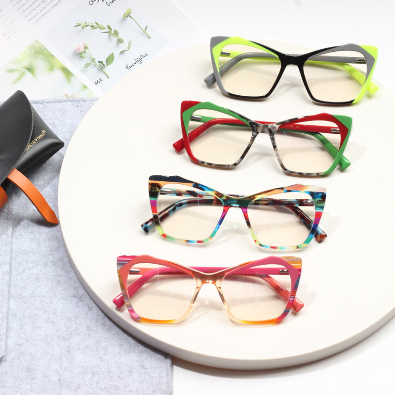 Wholesale Cat Eye Acetate Optical Frame