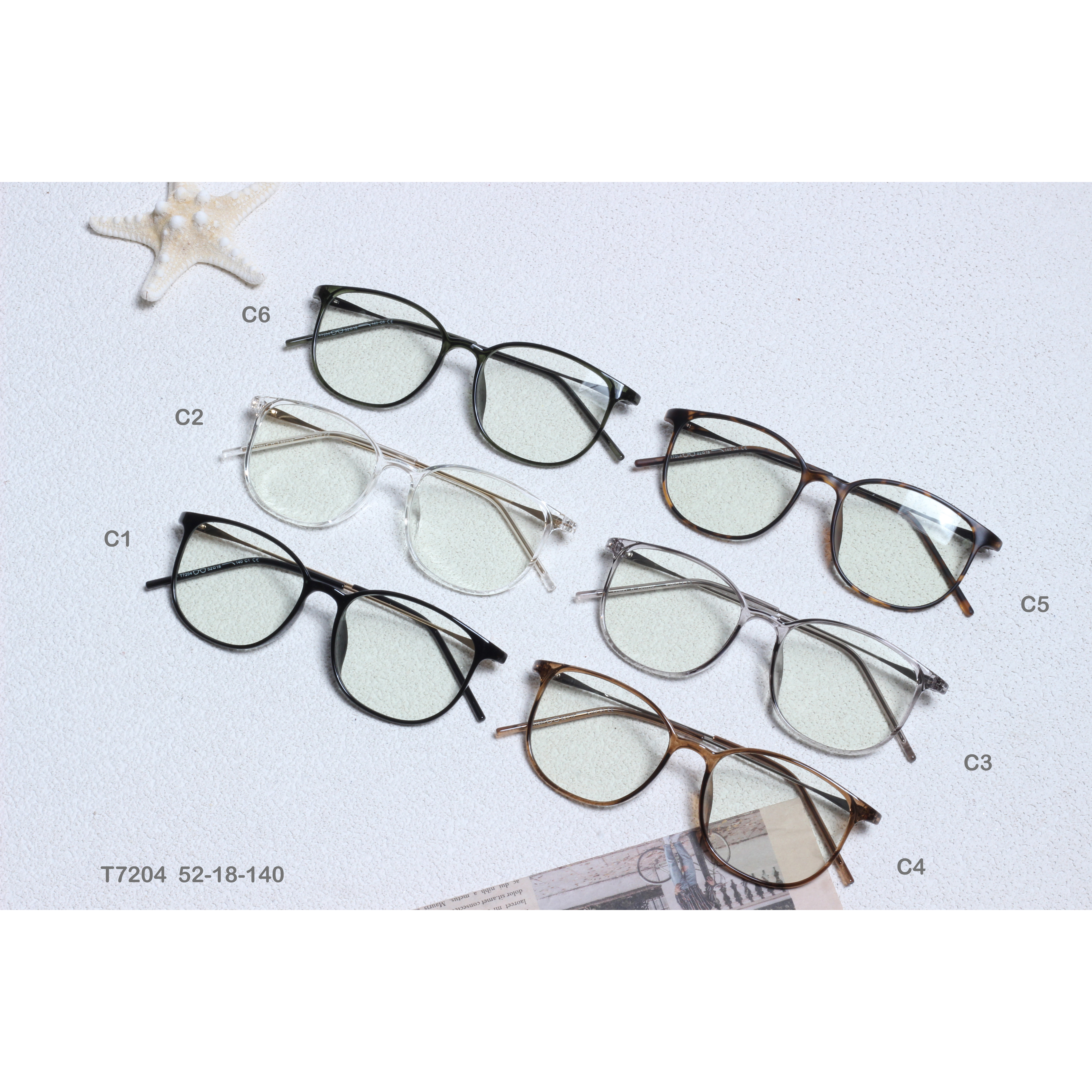 Slàn-reic Eyeglass Frame TR Optical Frame