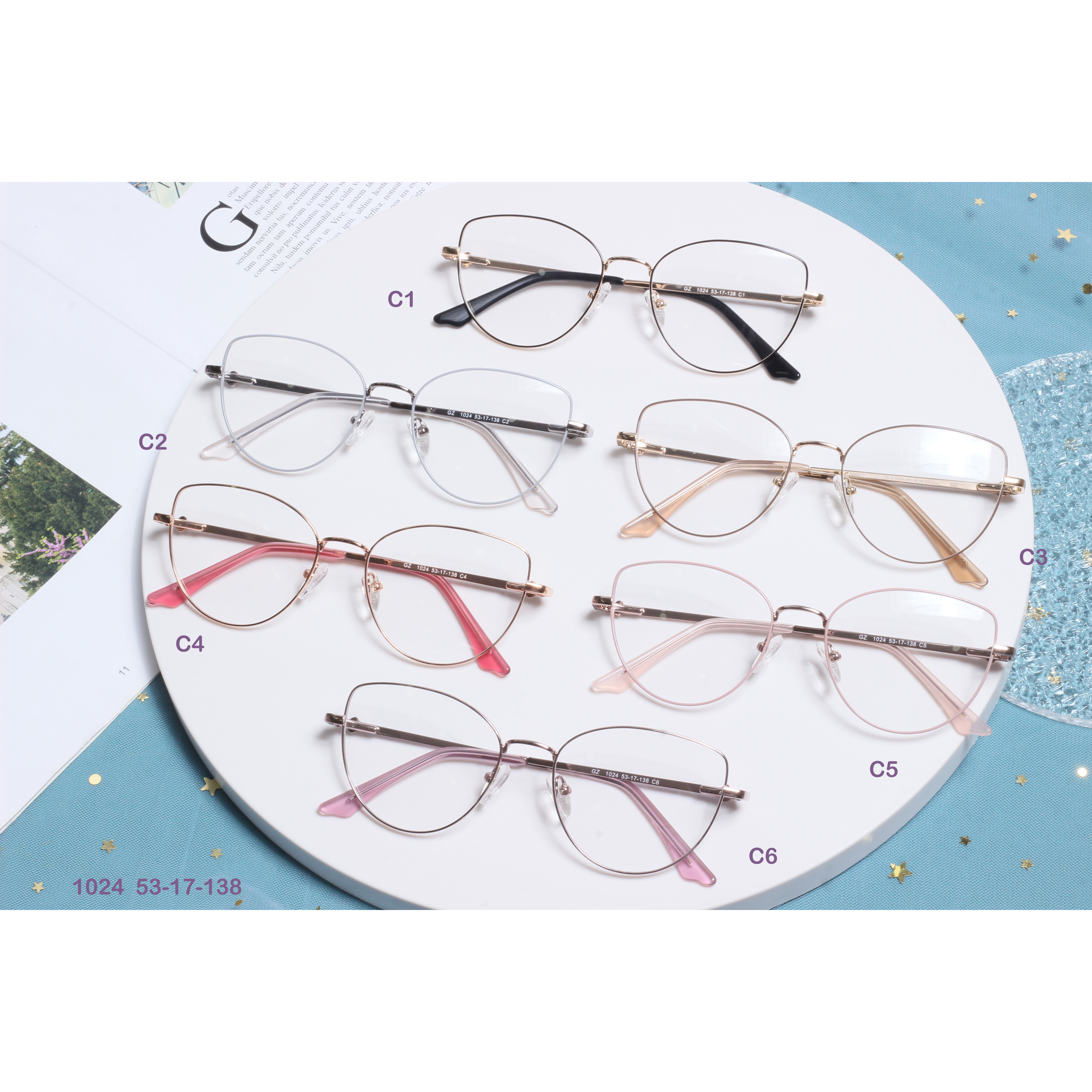 frèam glainneachan frèam glainne eyewear meatailt (2)