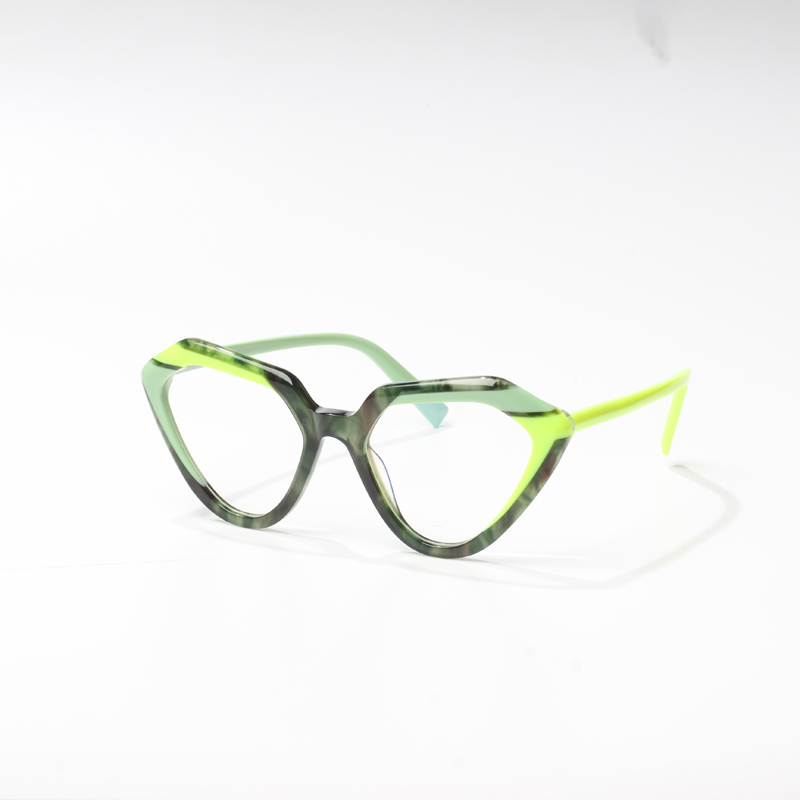 unisex acetate cikakken firam ɗin tabarau