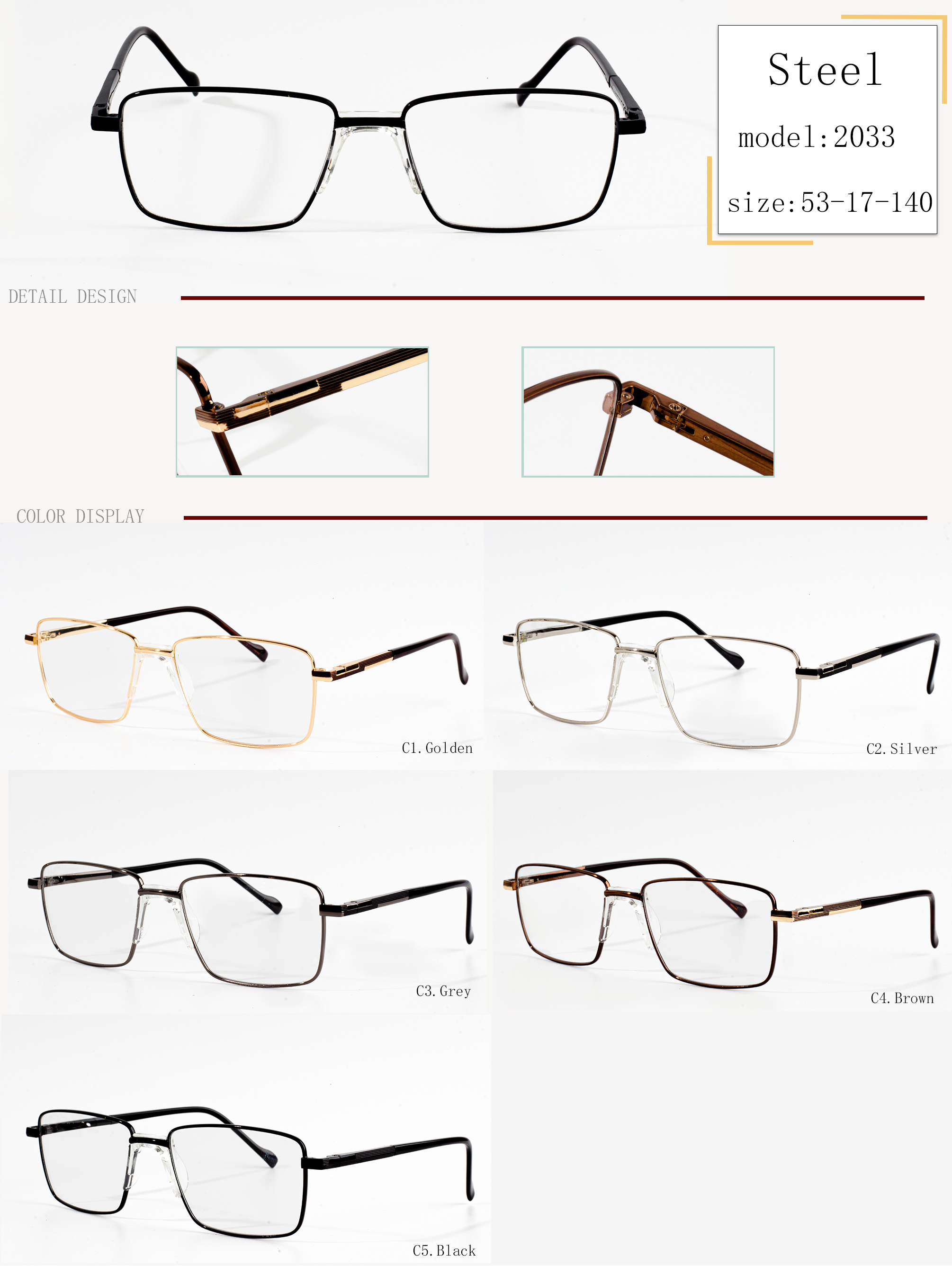 frèamaichean eyeglass mòr-chòrdte