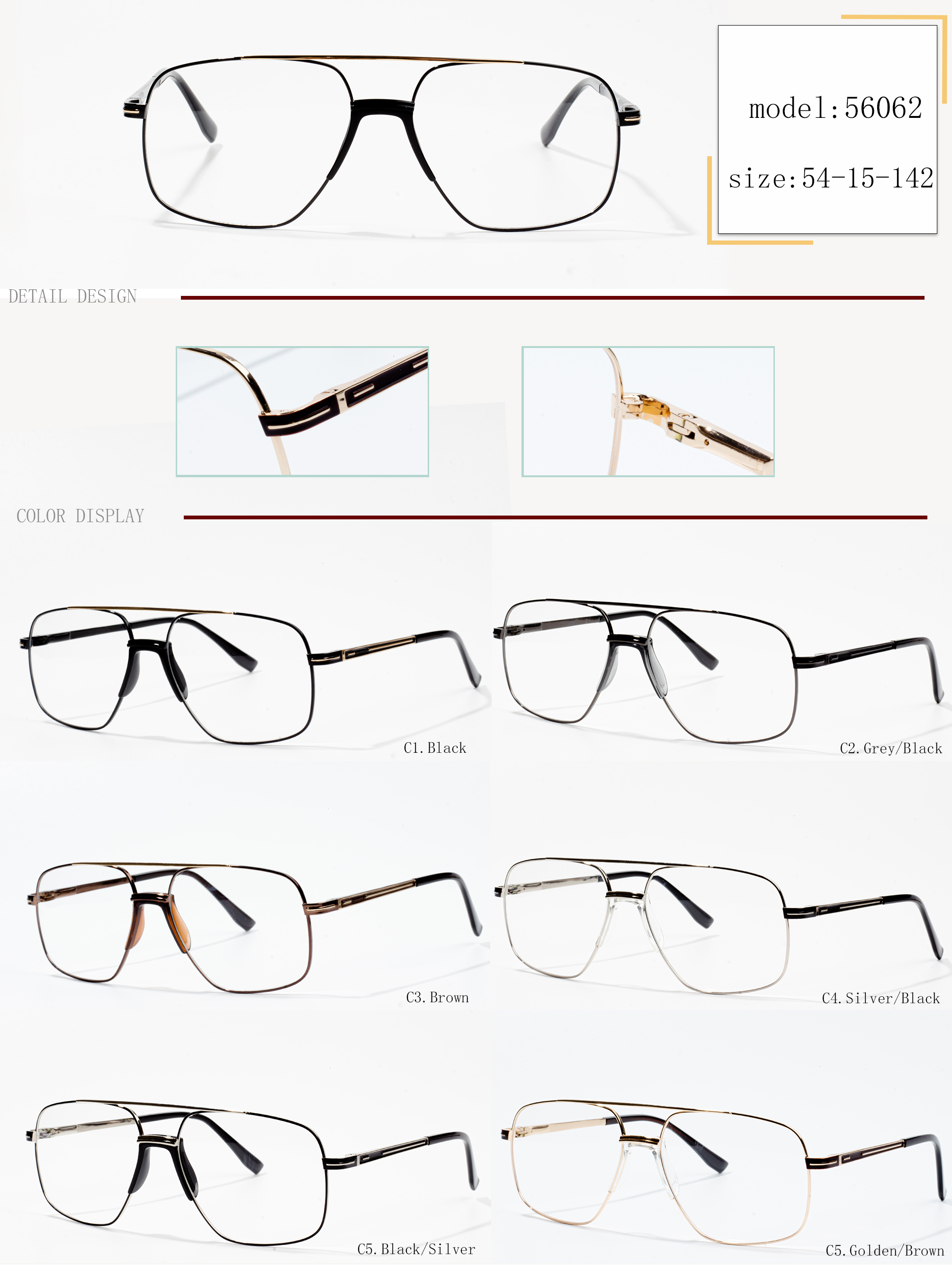 fashion eyeglasses frame 