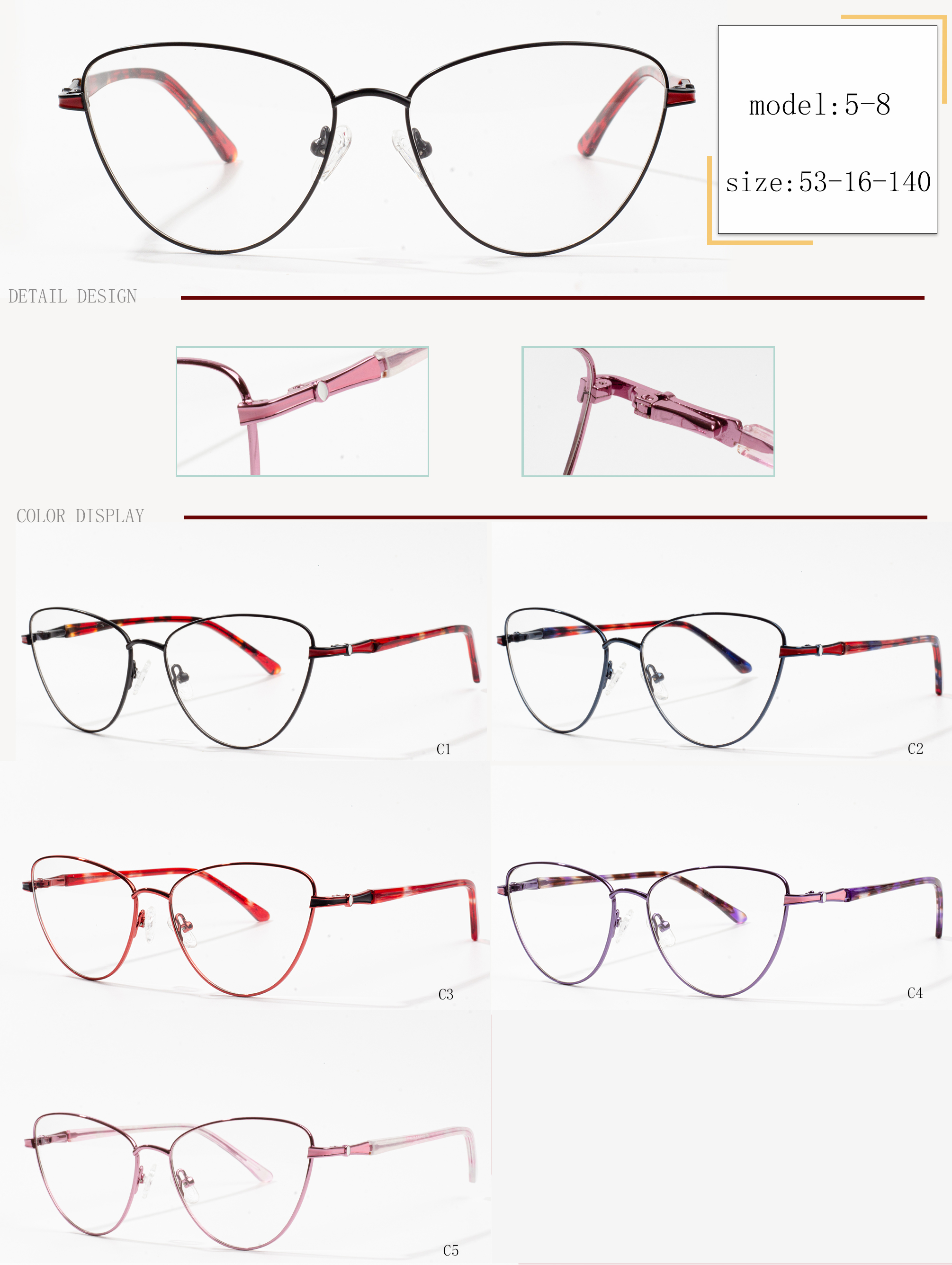 women metallum eyeglass tabulas