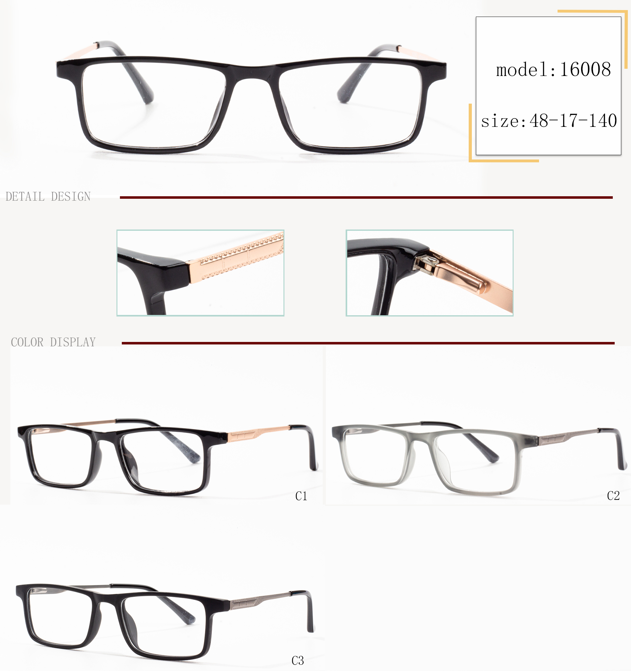 fframiau eyeglass ar gyfer dynion