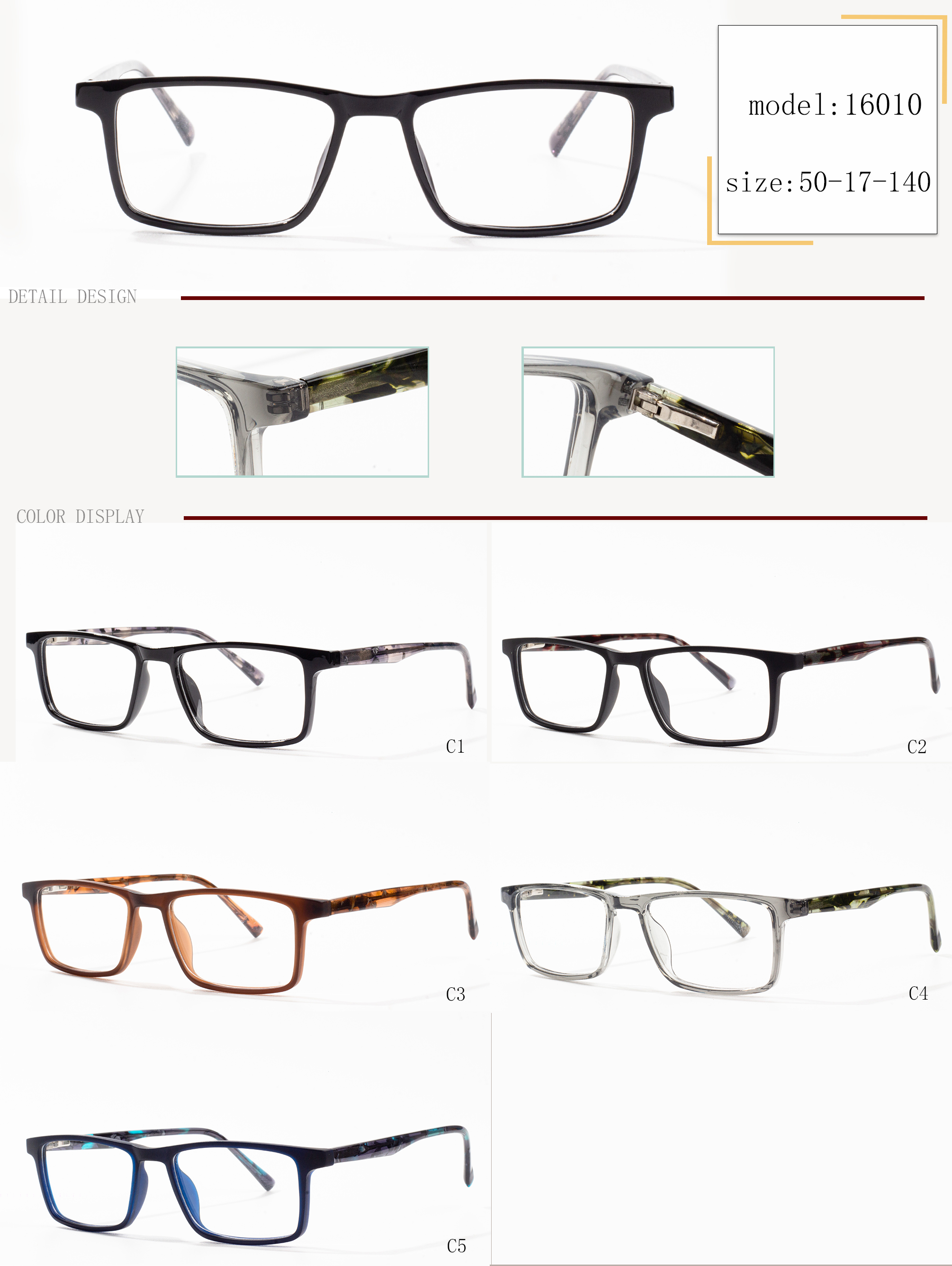 monture de lunettes homme